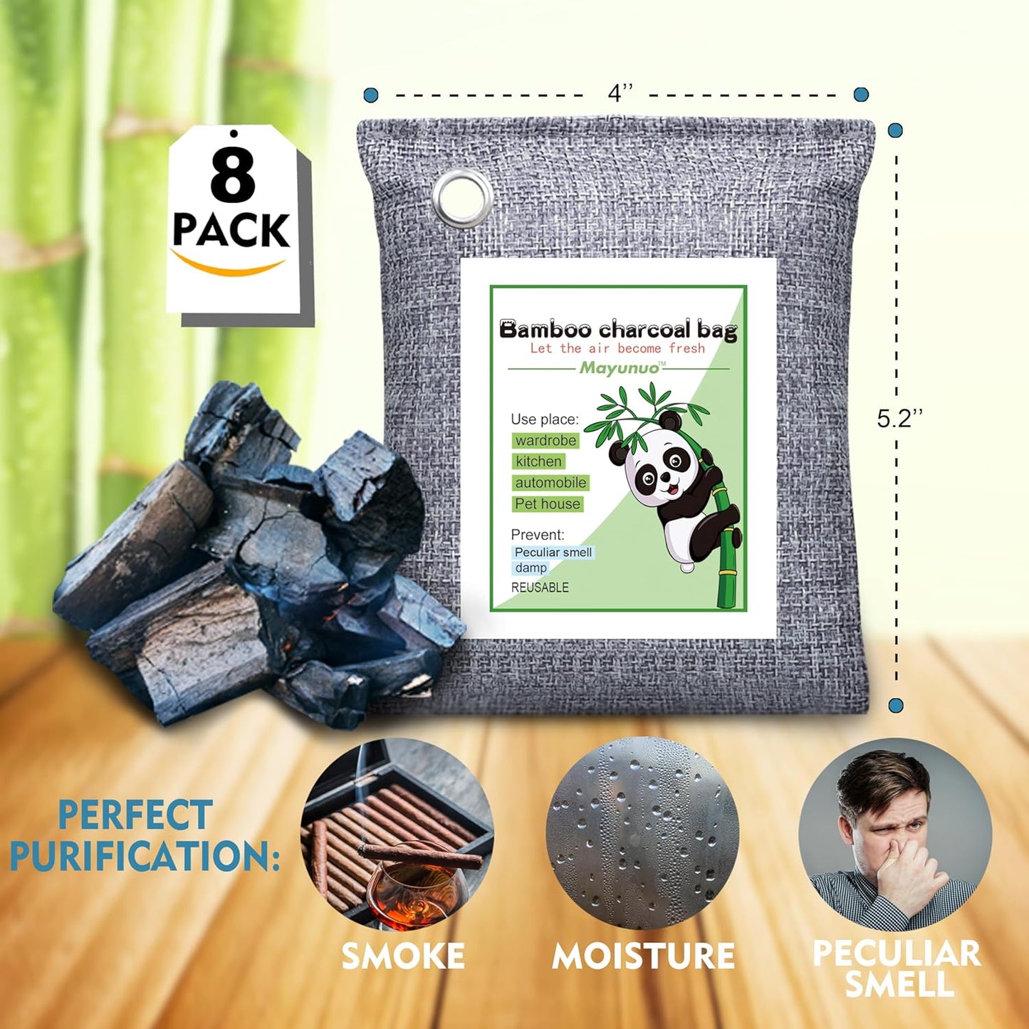 FurFresh Activated Charcoal Purifier (6-Pack) (VIP CLUB)