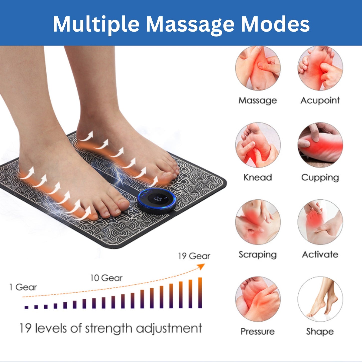 Electric Foot Mat Stimulator (VIP CLUB)