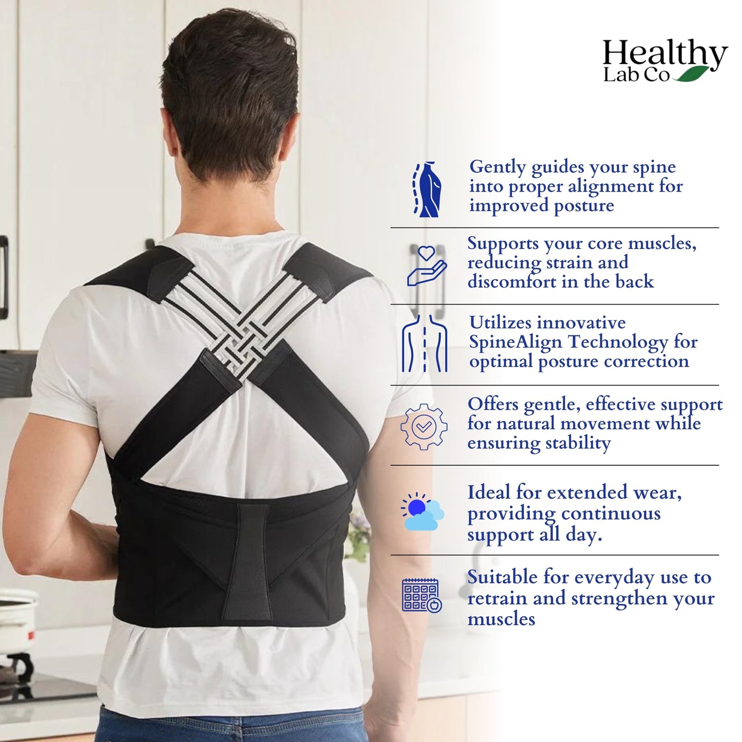 SpineEase Band Posture Corrector (VIP CLUB)