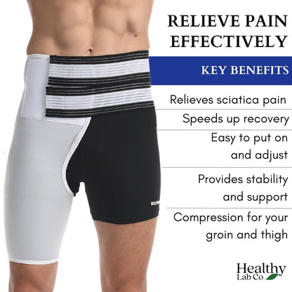 Ortho-Wrap Hip Brace White Design (VIP CLUB)