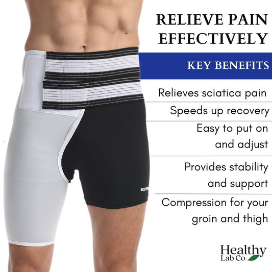 Ortho-Wrap Hip Brace White Design (VIP CLUB)