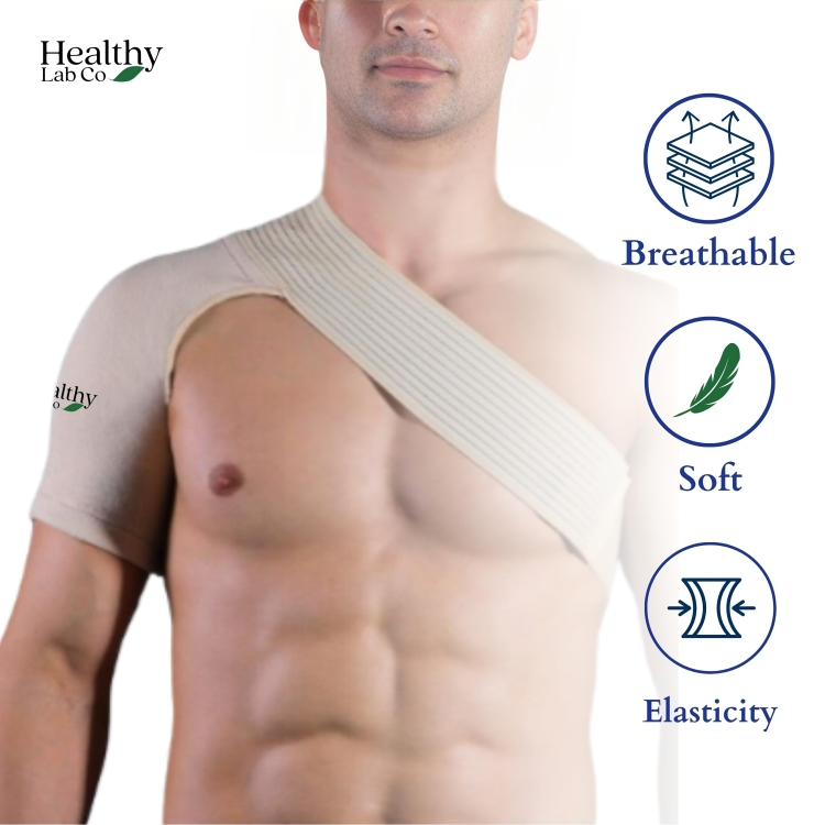 Cream Compression Shoulder Brace (VIP CLUB)