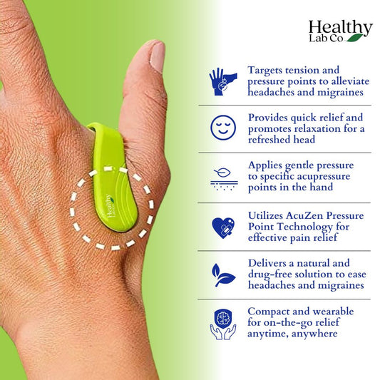 AcuZen Strap Acupressure Device (2-Pack) (VIP CLUB)